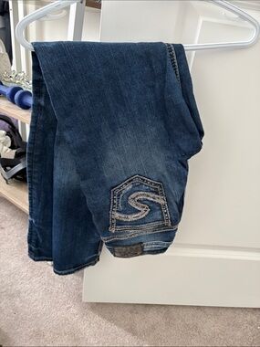 Silver jeans